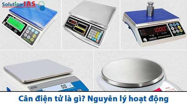 Cân điện tử là gì? Nguyên lý hoạt động